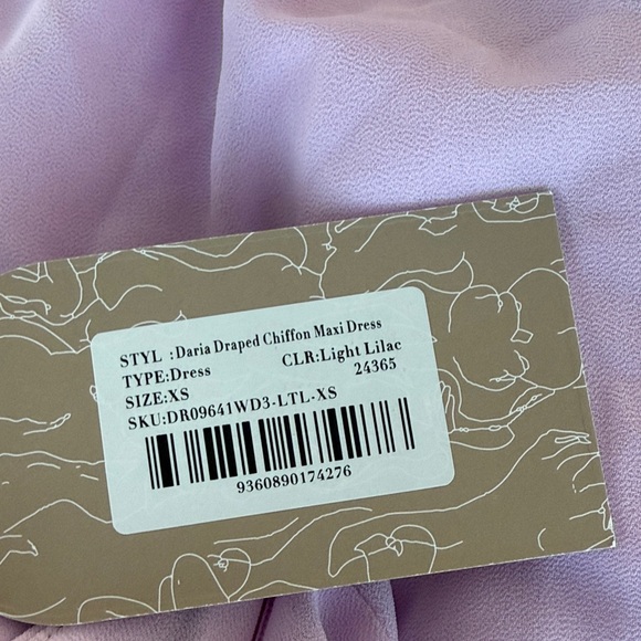 Meshki Lilac Maxi Dress - Picture 3 of 3